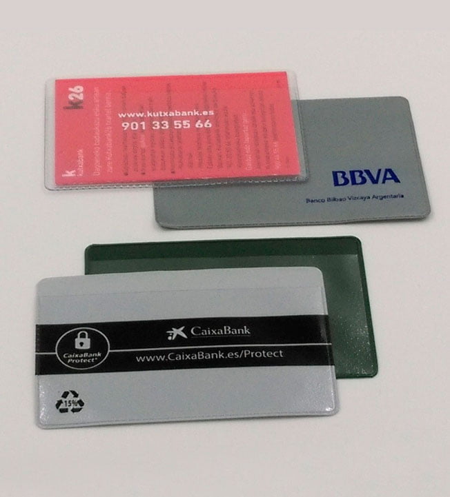 Fundas para tarjetas de crédito. | JBA